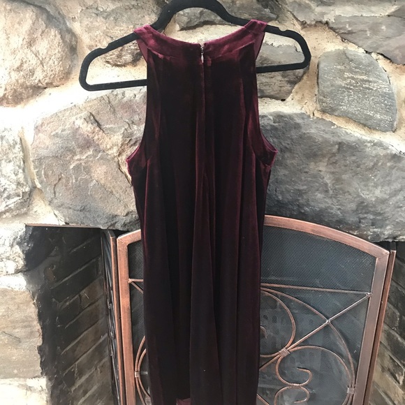 Betsey Johnson Velvet Midi Holiday Dress - Picture 2 of 7